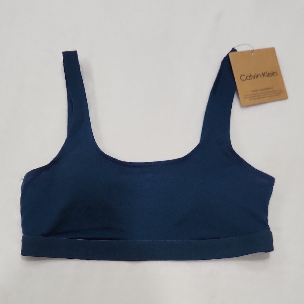 Calvin Klein Navy Bralette